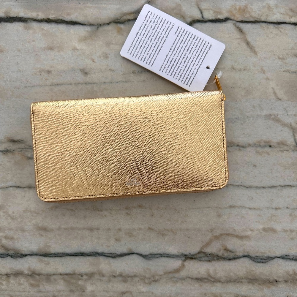 Celine Large Zipper Wallet Purse